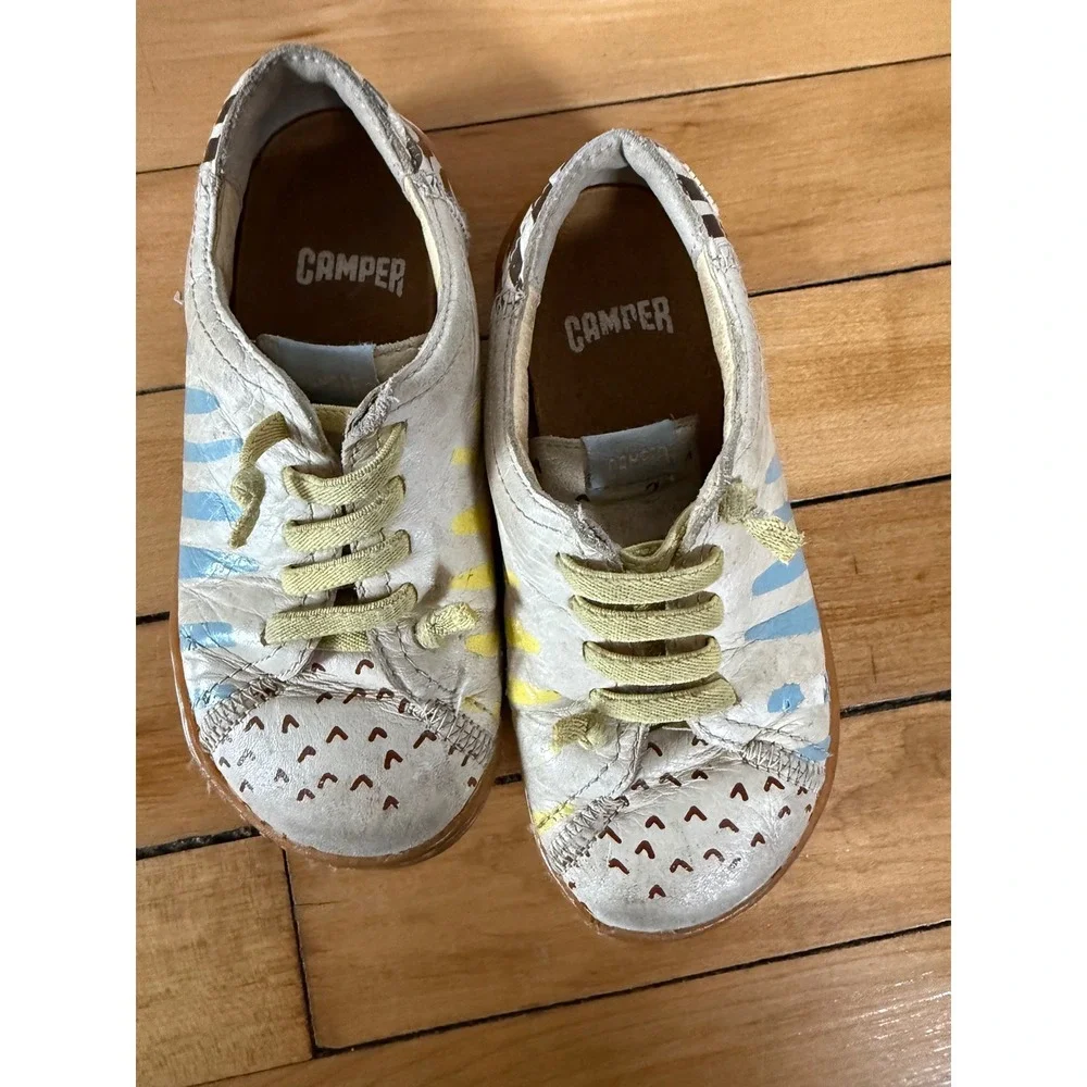 Camper Peu cami sneaker in animal print‎